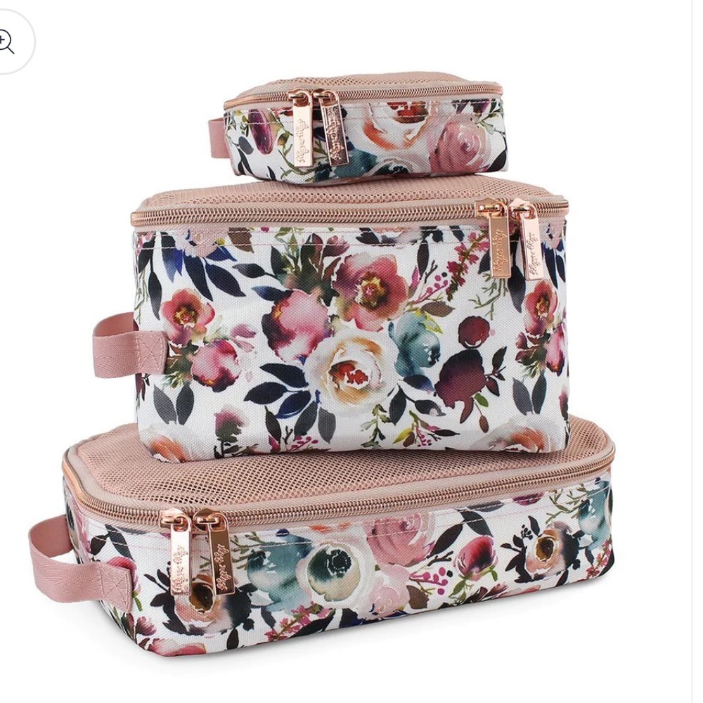 Pack Like A Boss Packing Cube set - Blush Floral